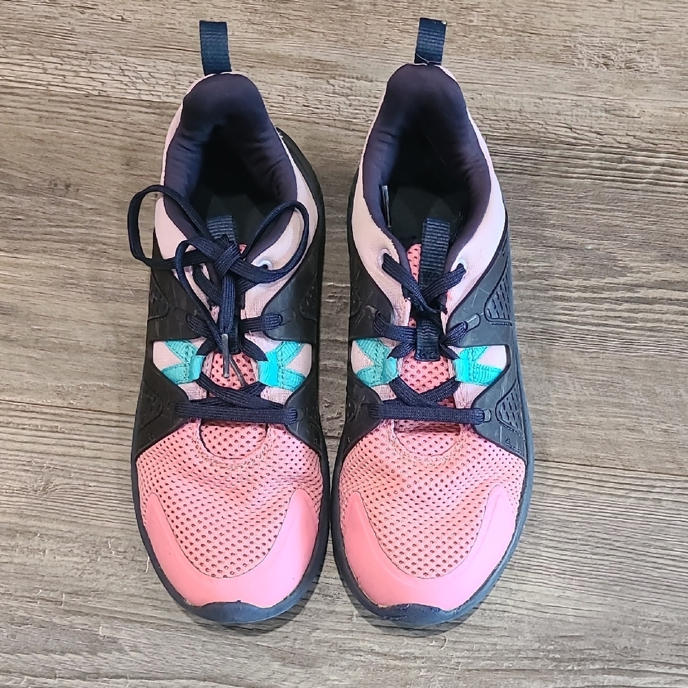 All in Motion Pink and Blue Kids Sneakers Size 5